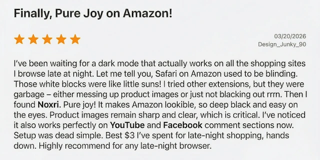 Noxri App Store User Review 3